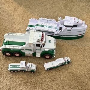 Hess Toy Truck and Boat Set